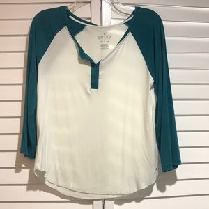 American eagle soft and sexy baseball tee
